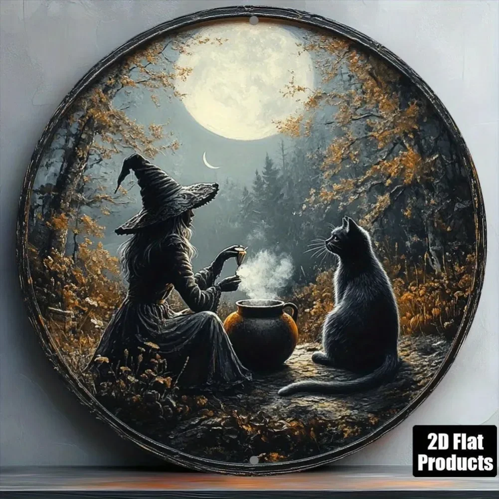 Home Decor Shop - 1PC Retro Halloween Wall Decor -