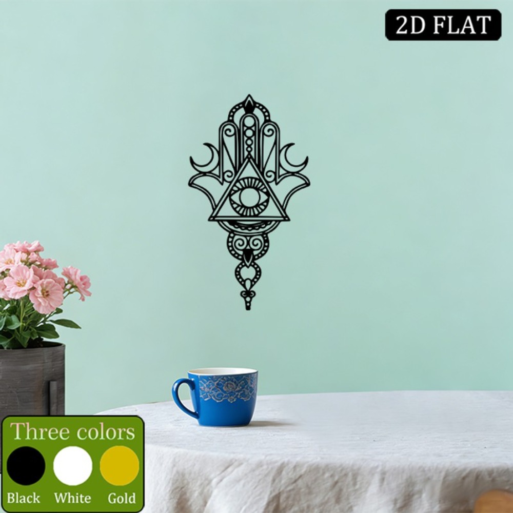 Home Decor In - CIFBUY Iron Wall Art Hamsa Evil