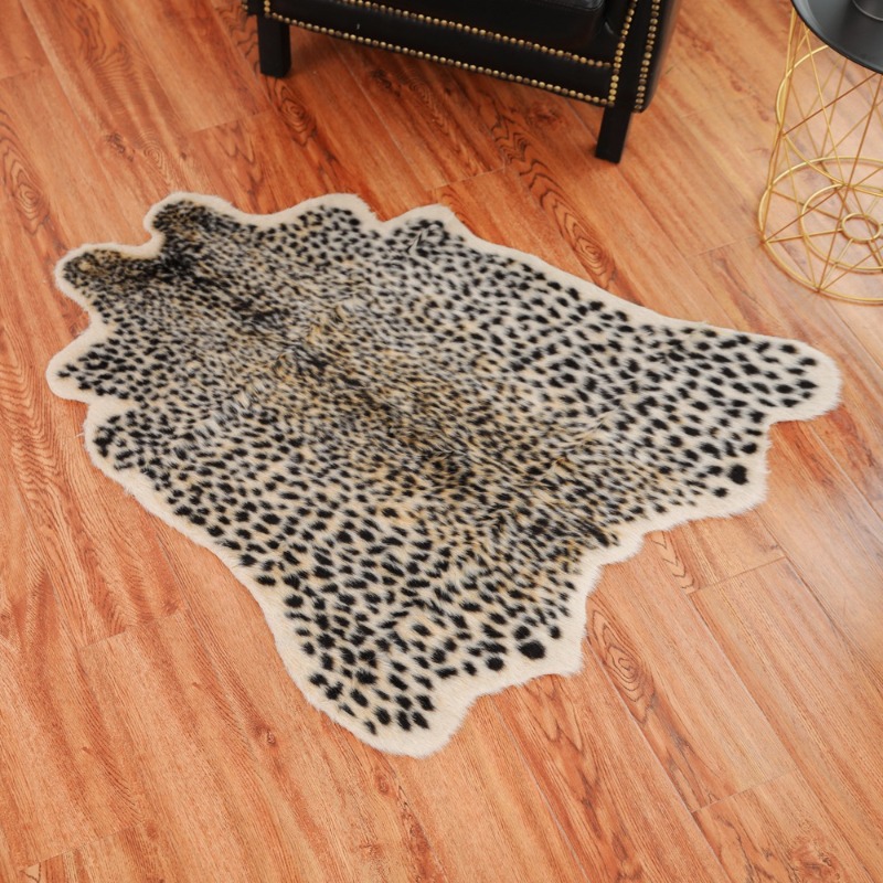 Cowhide Rug Faux - Leopard Cow Print Rug Faux Hide