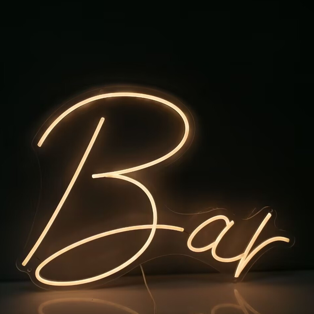 Home Decor Logo Design - Custom LED Neon Sign Personalized Name