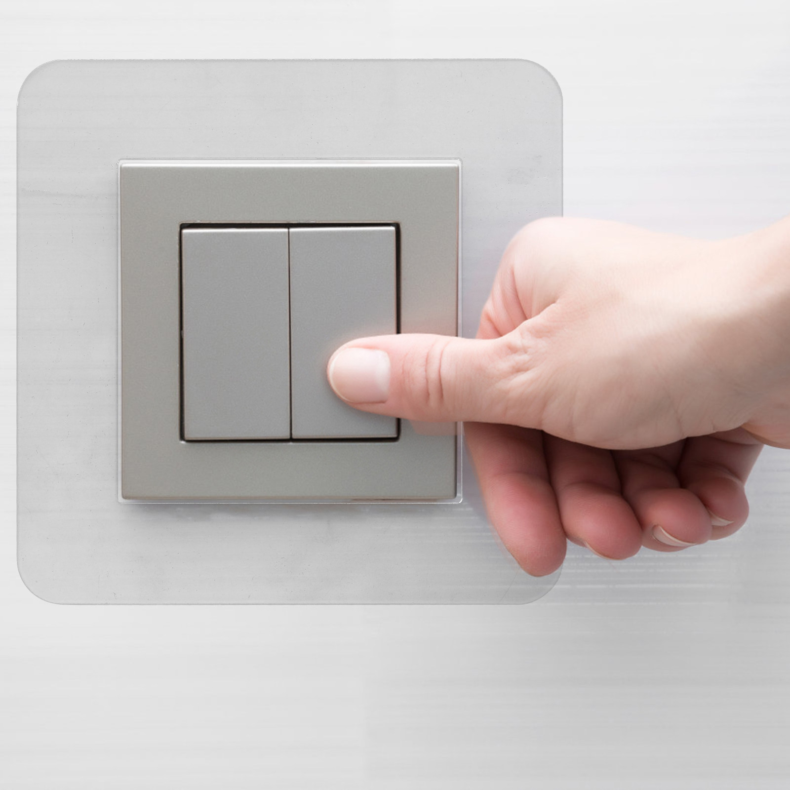 Home Decor Outlet - 5Pcs Acrylic Light Switch Cover Sticker