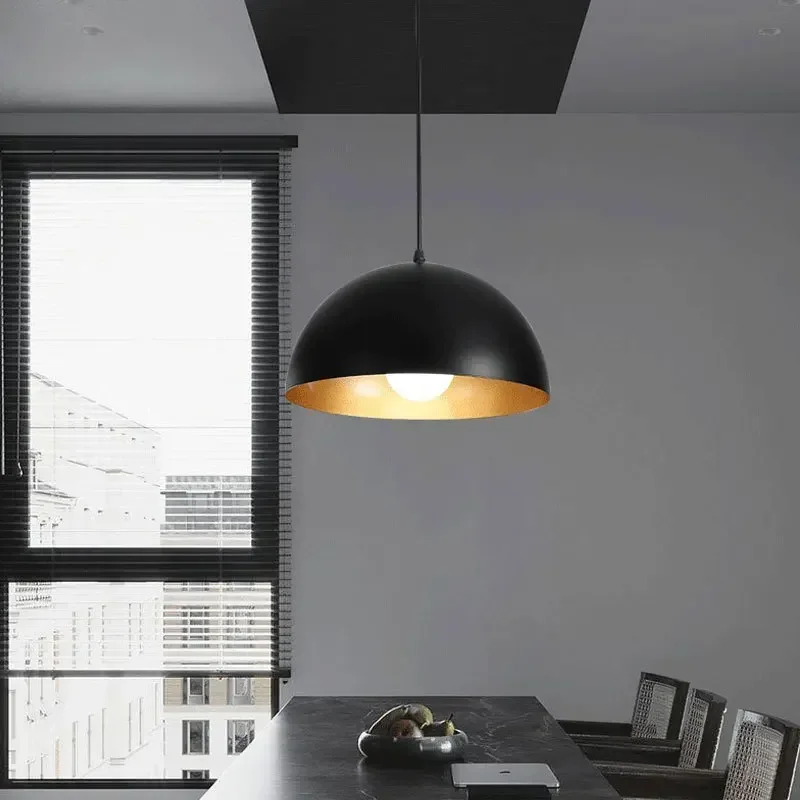 Hanging Moon Lamp - Restaurant Industrial style Pendant Light For