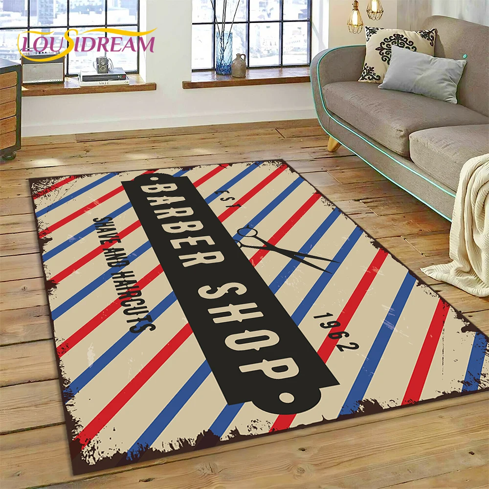 Home Decor Online Shop - Fashion Barber Shop Logo Skull Vintage