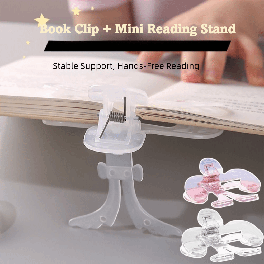 Aesthetic Bookend - Easy To Read Reading Bookmark Holder