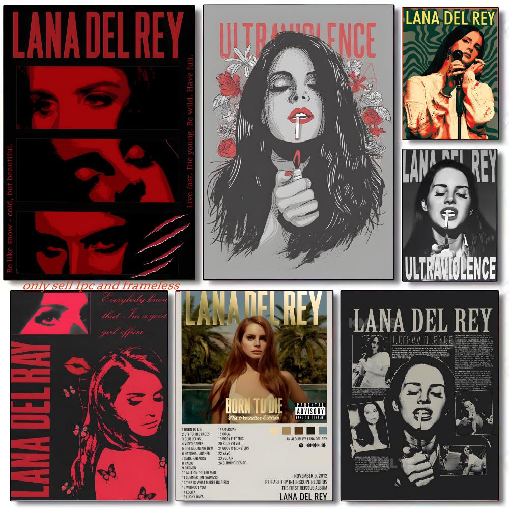 Home Decor Usa - USA Famous-Singer L-Lana Del Rey Poster