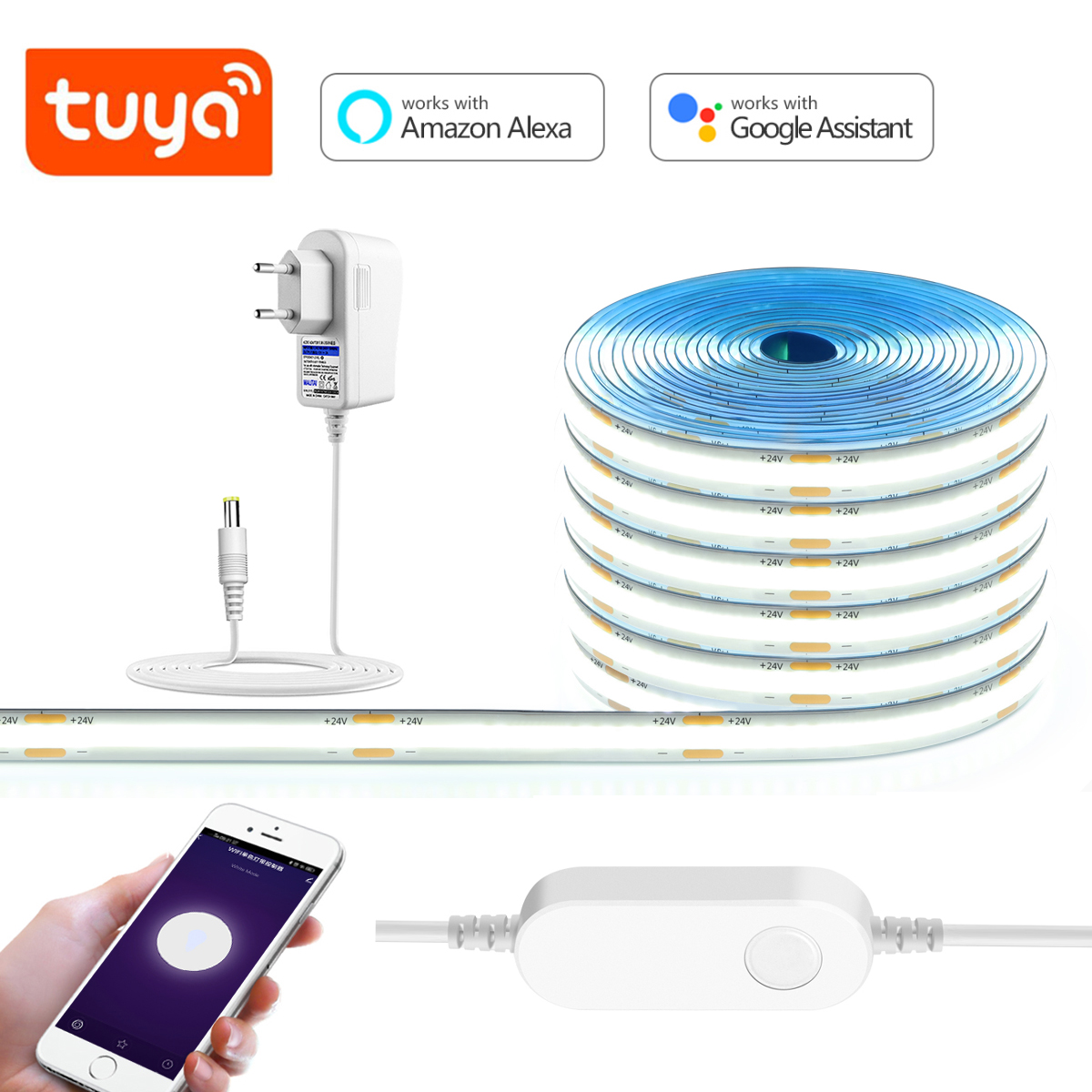 Home Decor Free App - 3M 5M 10M 24V COB LED