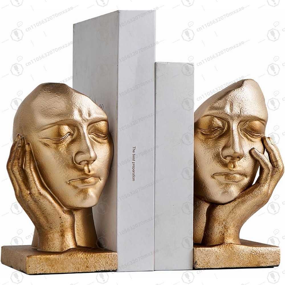 Vintage Thinker Book Ends for  - Aesthetic Bookend review and price