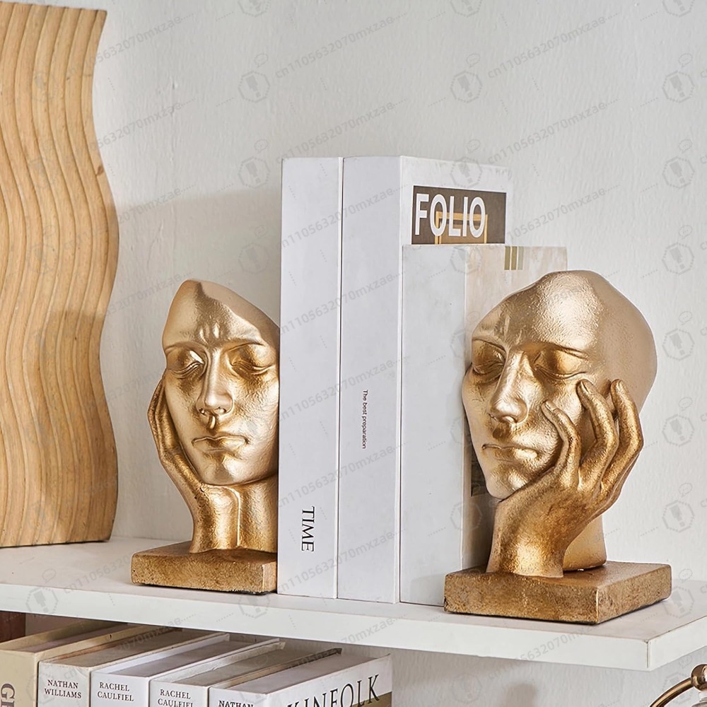 Vintage Thinker Book Ends for  - Aesthetic Bookend review and price
