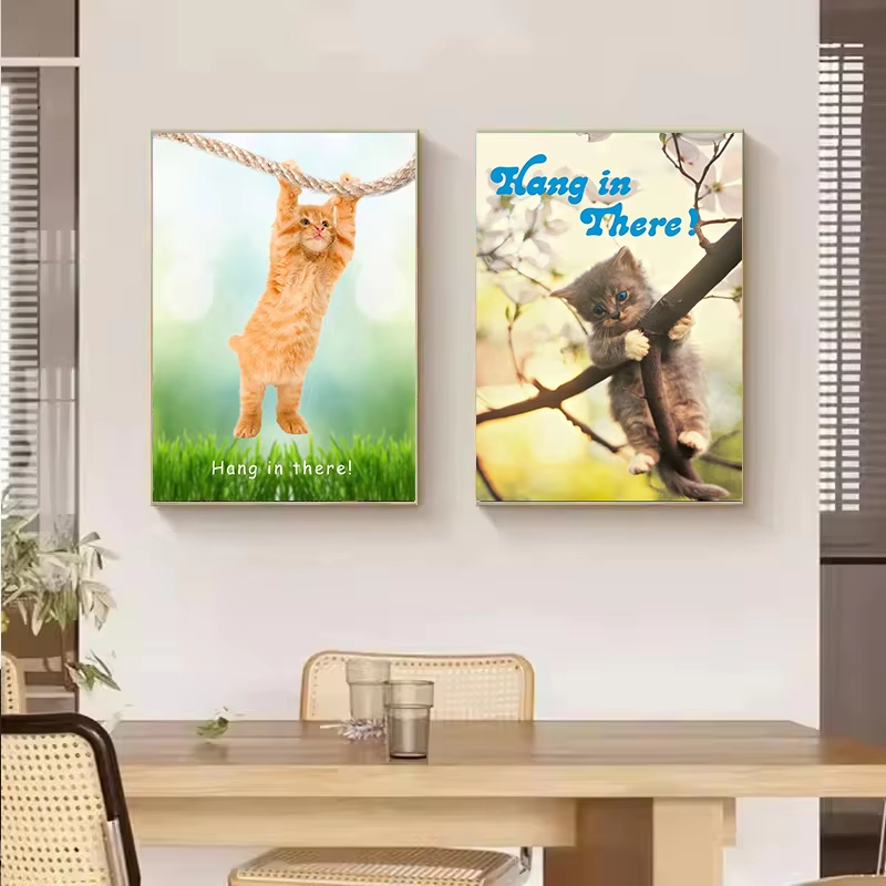 Hang In There Baby Cute Cat Yo - Home Decor Shop review and price