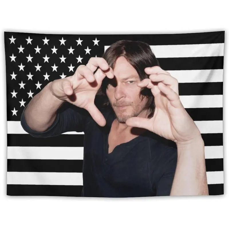 VIKAMA Daryl Dixon USA Flag Ta - Home Decor Usa review and price
