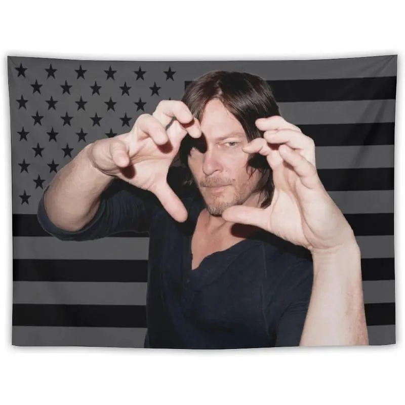 VIKAMA Daryl Dixon USA Flag Ta - Home Decor Usa review and price