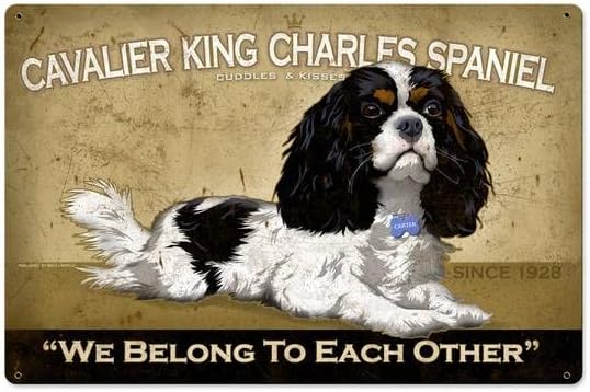 Retro Metal Tin Sign Cavalier  - Home Decor Shop review and price
