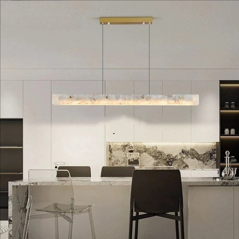 Luxury Linear Pendant Light LE - Hanging Moon Lamp review and price