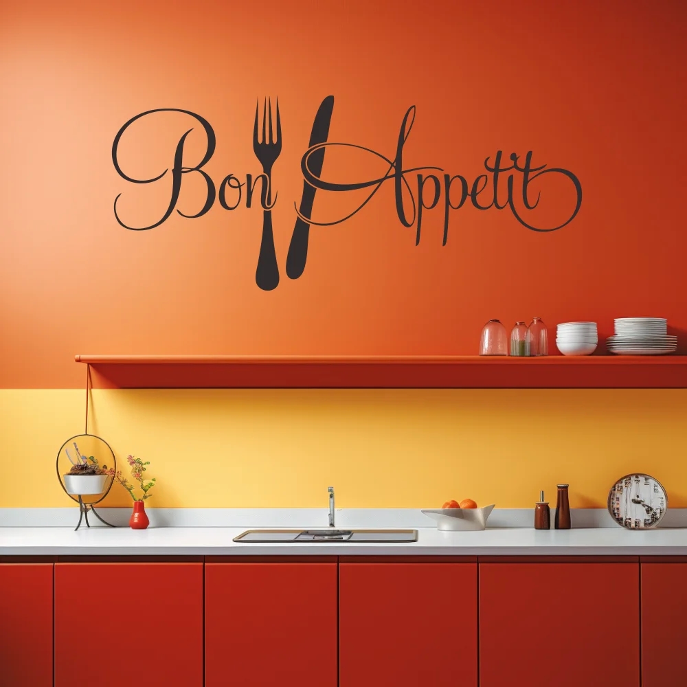 1 pc Bon Appétit with Fork and - Home Decor Free App review and price