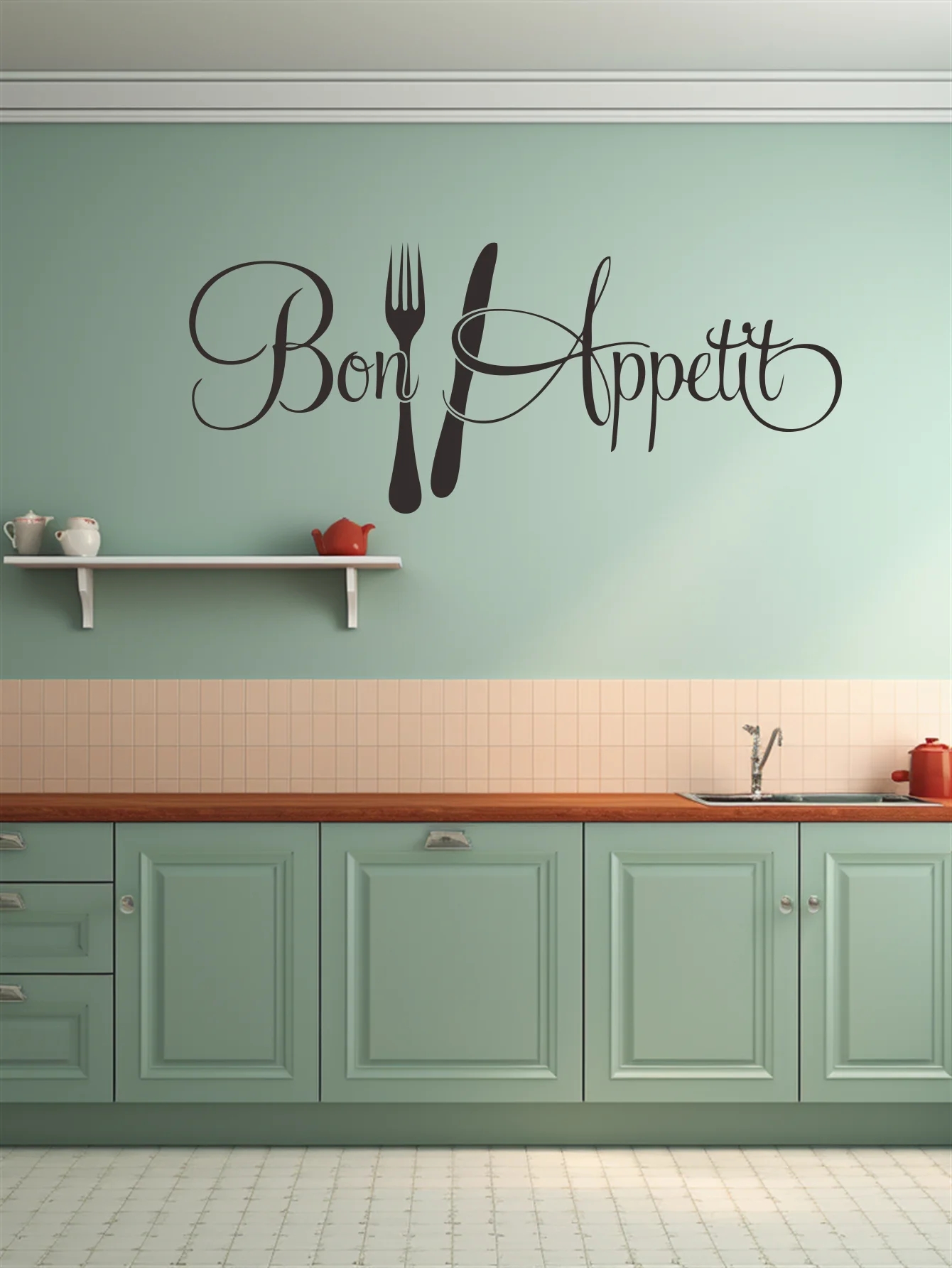 1 pc Bon Appétit with Fork and - Home Decor Free App review and price