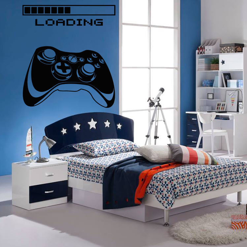 Wall Decal Gamer Xbox Loading  - Home Decor Xbox Games review and price