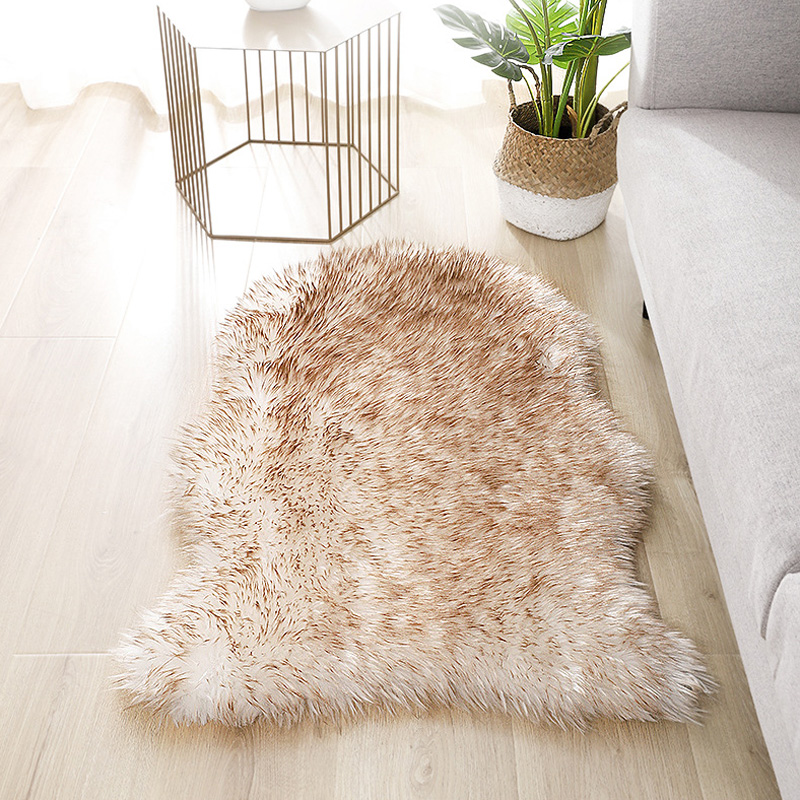 Soft Fur Artificial Sheepskin  - Cowhide Rug Faux review and price