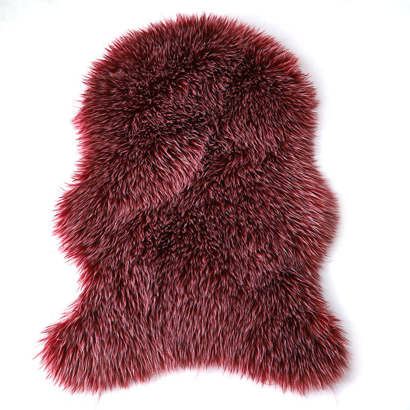 Soft Fur Artificial Sheepskin  - Cowhide Rug Faux review and price