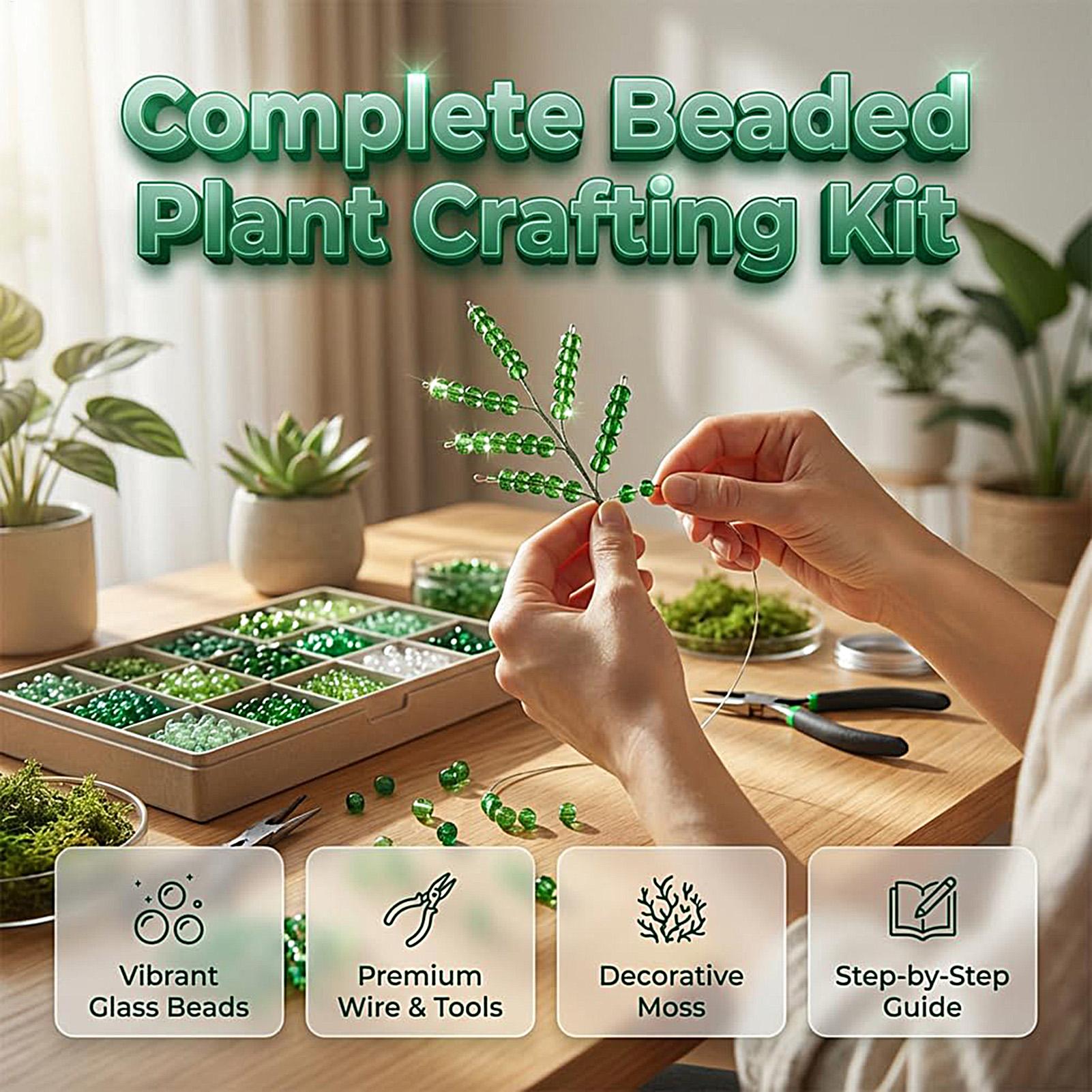 5500 Pcs Beaded Plant Kit Hand - Home Decor Usa review and price
