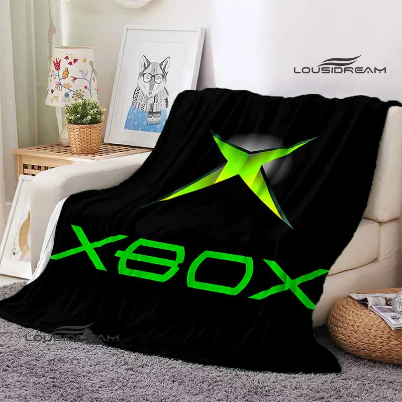 Xbox Logo Fleece Blanket Soft  - Home Decor Logo Design review and price
