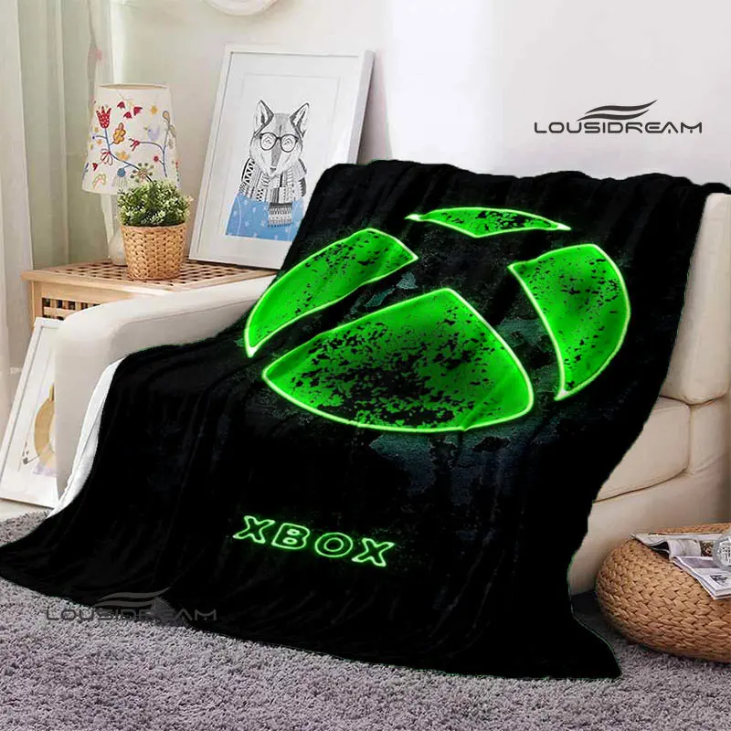 Xbox Logo Fleece Blanket Soft  - Home Decor Logo Design review and price