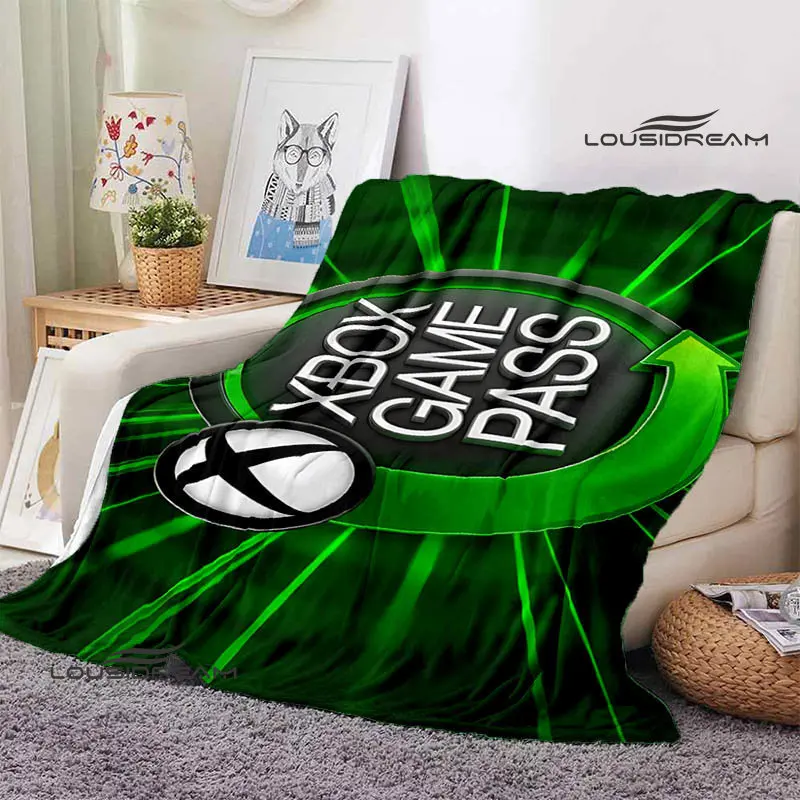 Xbox Logo Fleece Blanket Soft  - Home Decor Logo Design review and price