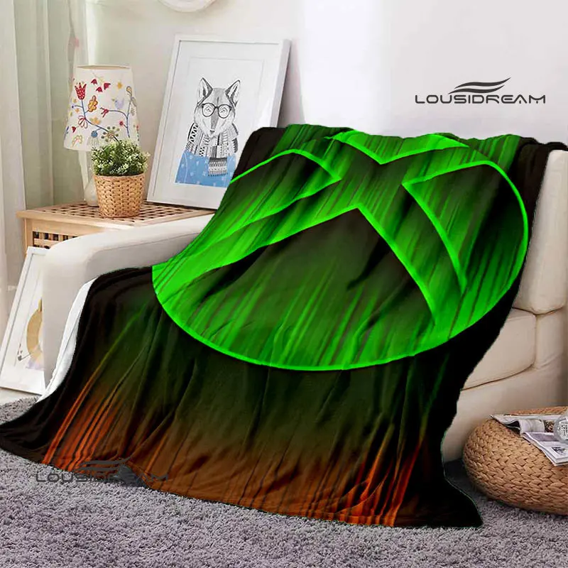 Xbox Logo Fleece Blanket Soft  - Home Decor Logo Design review and price