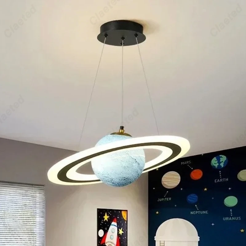 Glass Planet Pendant Lamp for  - Hanging Moon Lamp review and price