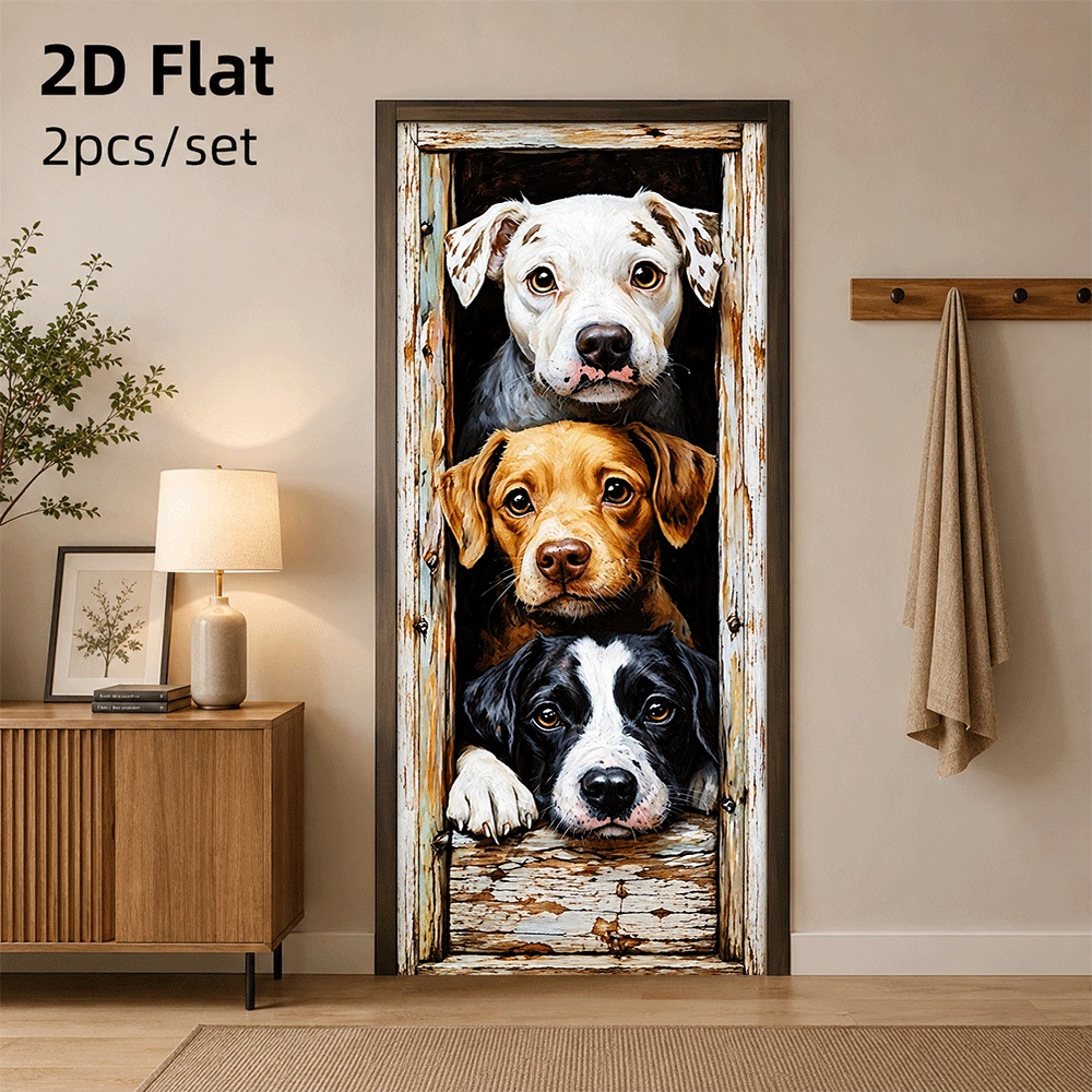 1 piece of three cute dog door - Home Decor Express review and price