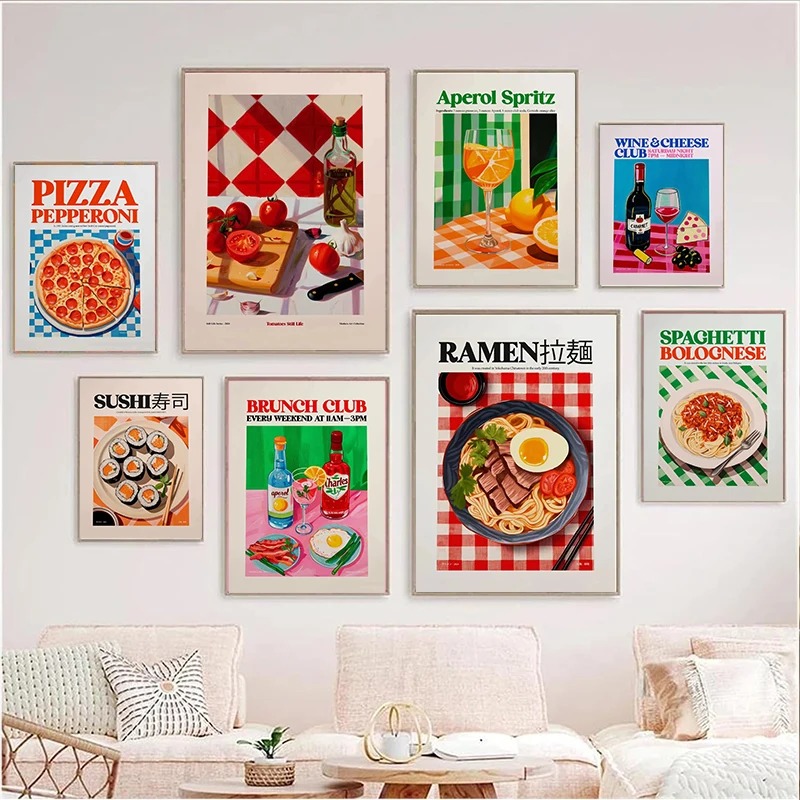 Modern Delicious Food Coffee S - Home Decor Shop review and price