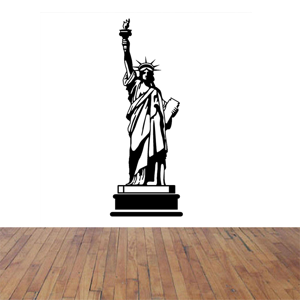 POOMOO Wall Decals STATUE OF L - Home Decor Usa review and price