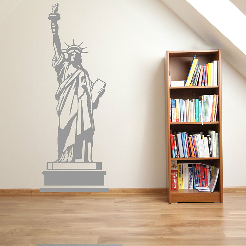 POOMOO Wall Decals STATUE OF L - Home Decor Usa review and price