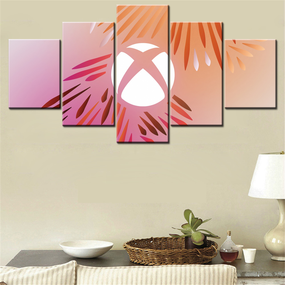 5 Pieces Canvas Wall Arts Post - Home Decor Xbox Games review and price