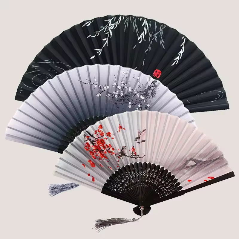 Folding Hand Fan Weddings Trad - Home Decor Korea review and price