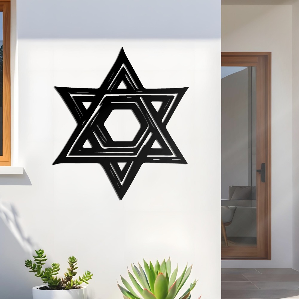 CIFBUY Iron Wall Art Star of D - Home Decor In review and price