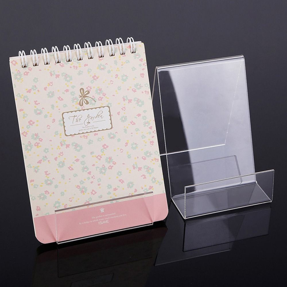 Minimalist Acrylic Book Holder - Aesthetic Bookend review and price
