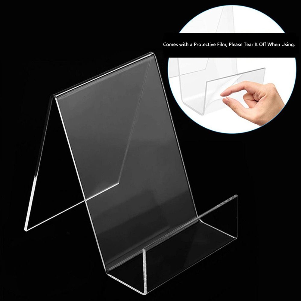 Minimalist Acrylic Book Holder - Aesthetic Bookend review and price