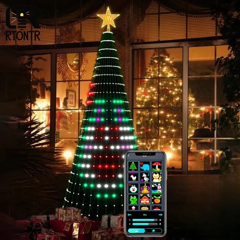 Christmas Star Tree Lights RGB - Home Decor Free App review and price