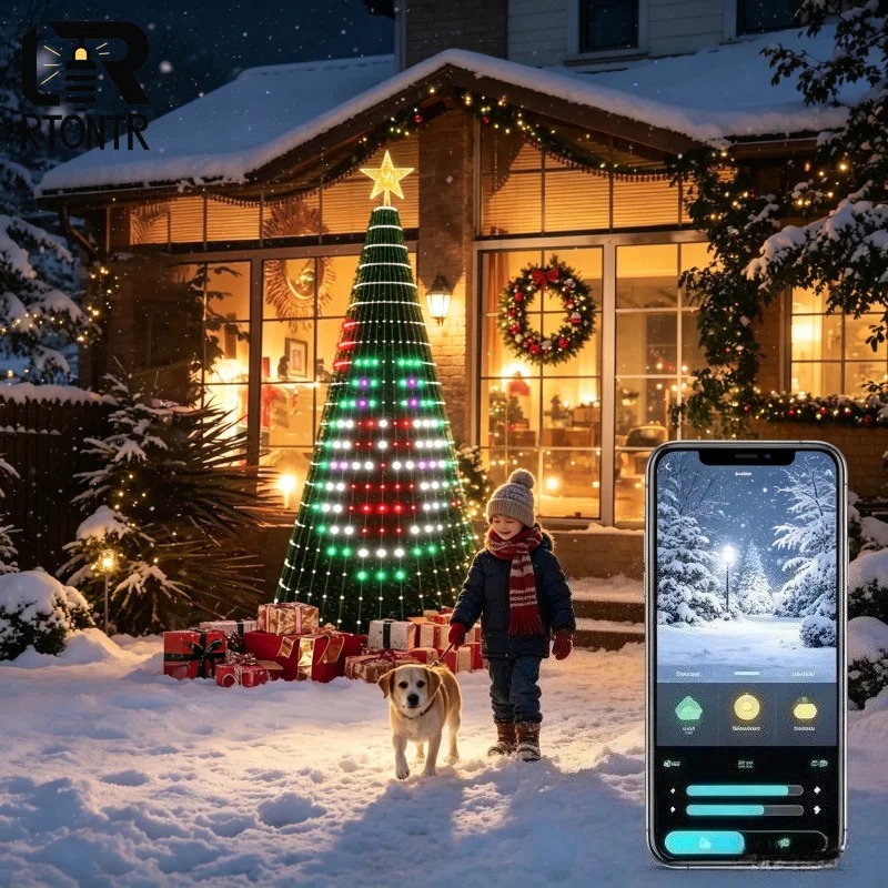Christmas Star Tree Lights RGB - Home Decor Free App review and price