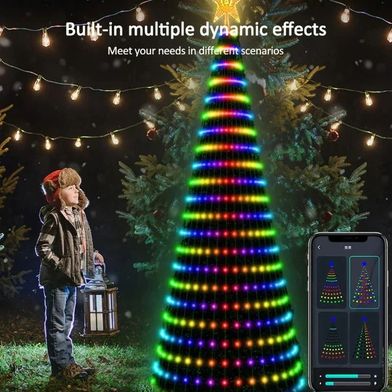 Christmas Star Tree Lights RGB - Home Decor Free App review and price