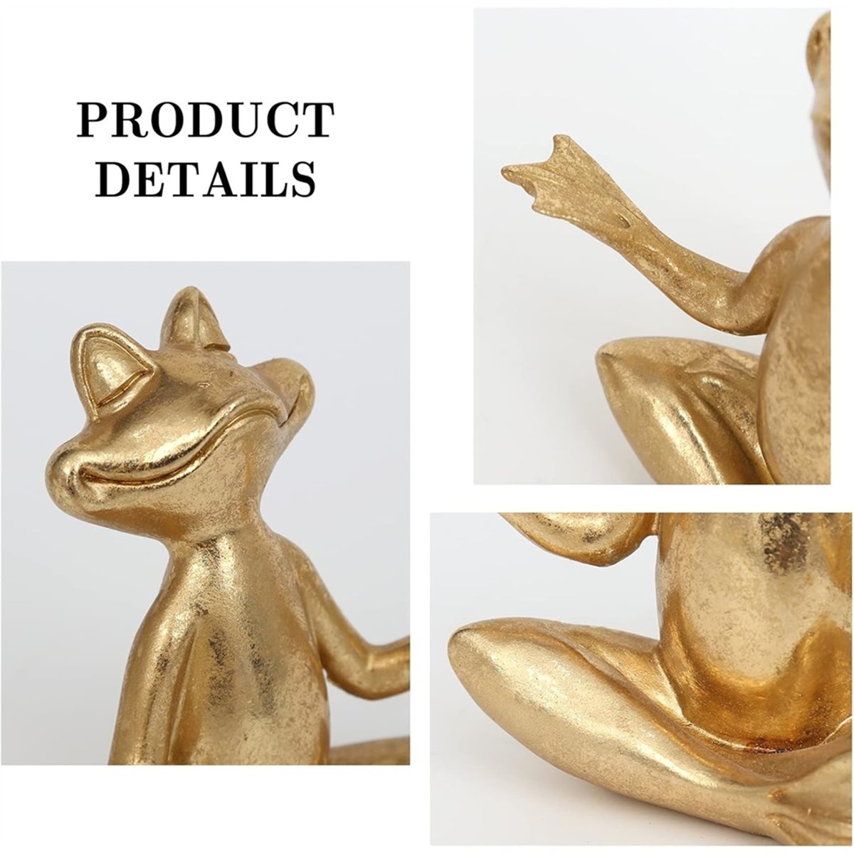 2026 Trend 3pcs Gold Frog Figu - Home Decor Trend 2026 review and price
