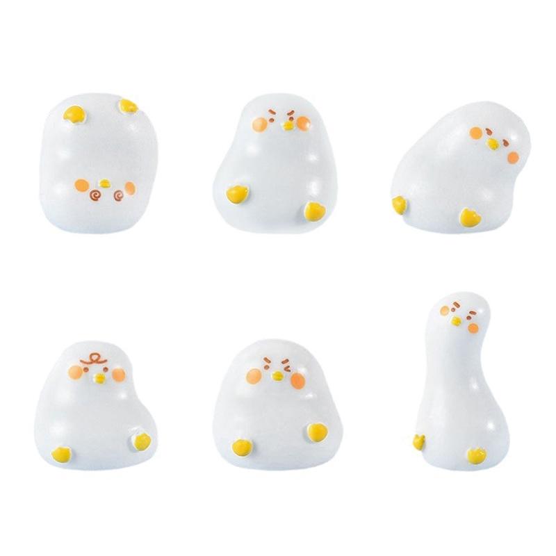 6Pcs Cute Mini White Duck Resi - Home Decor Express review and price