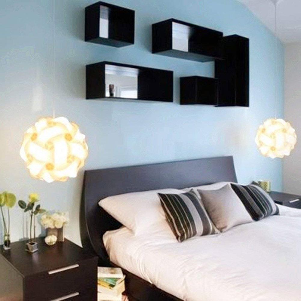 ZK20 Modern Creative IQ DIY Pu - Hanging Moon Lamp review and price