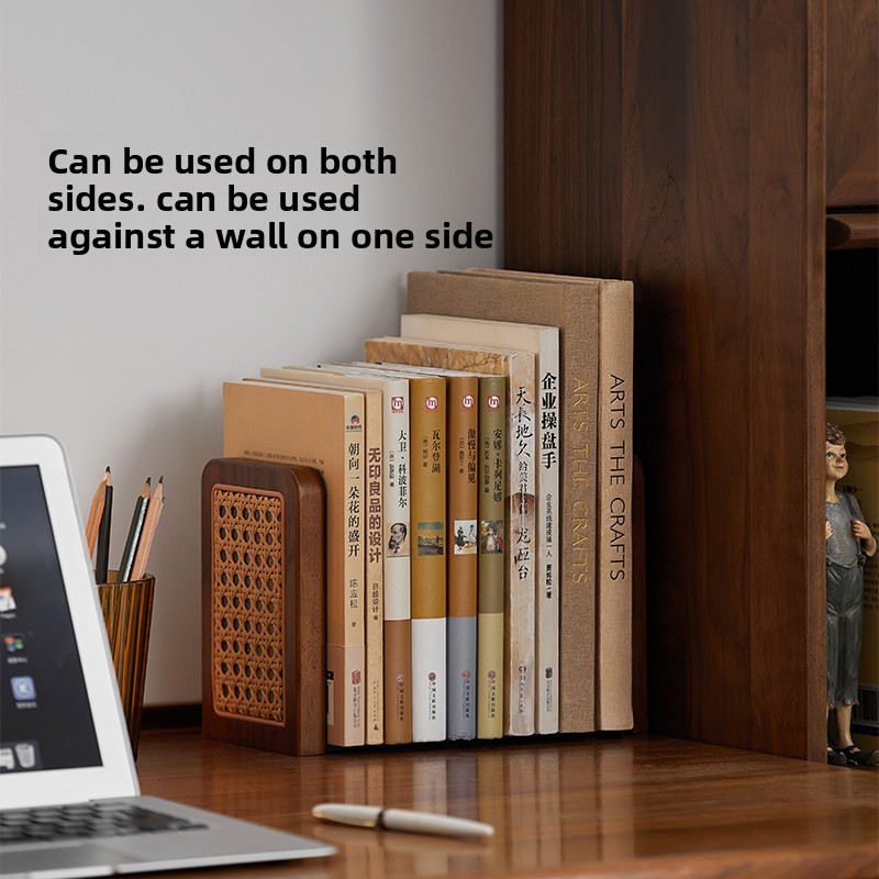 Rattan Woven Bookends Creative - Aesthetic Bookend review and price