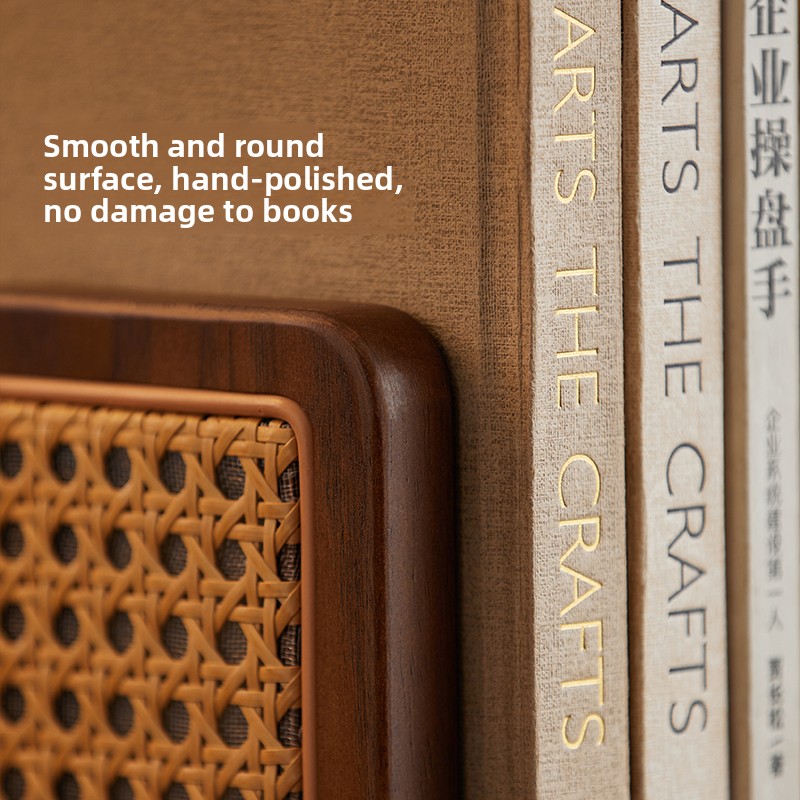Rattan Woven Bookends Creative - Aesthetic Bookend review and price