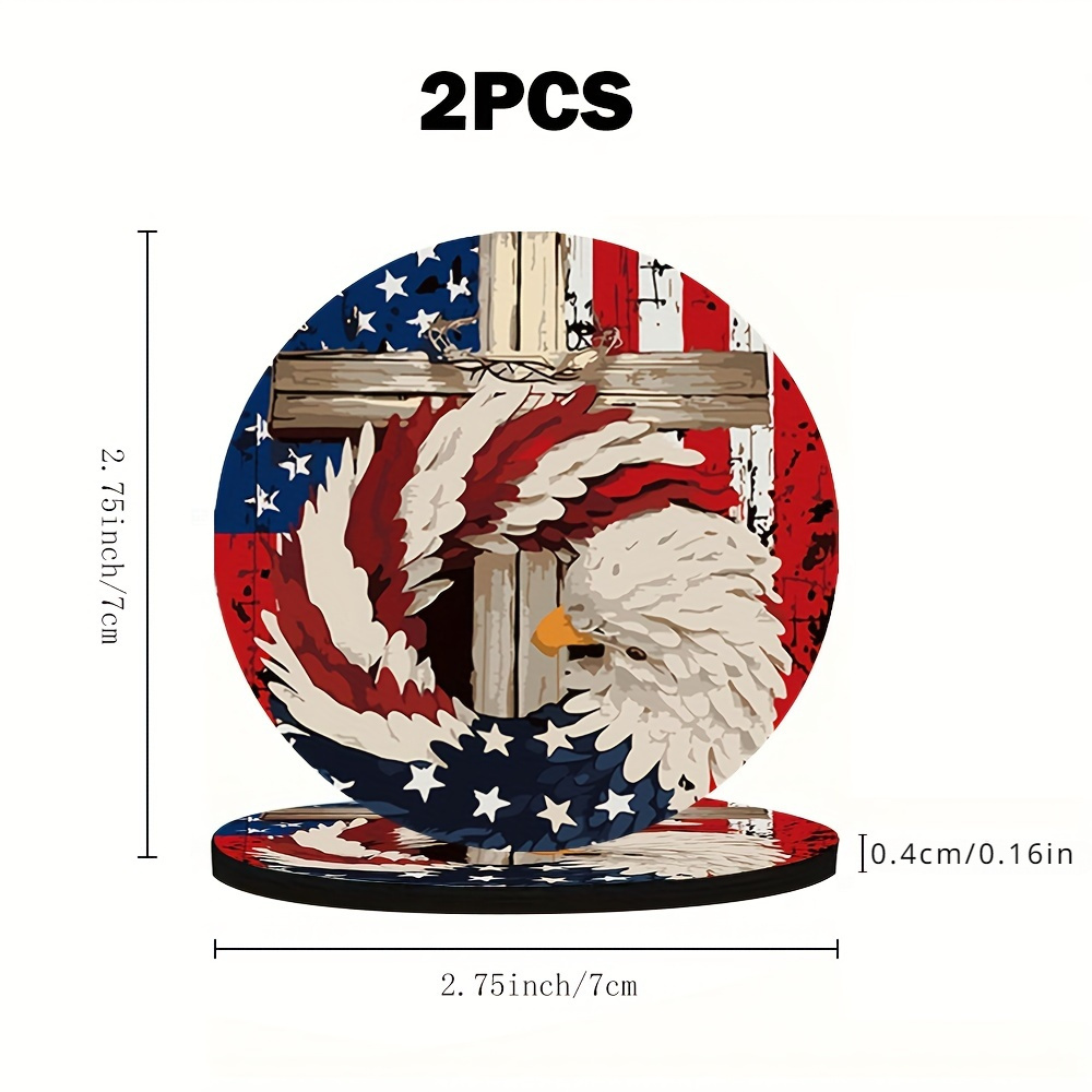 2-Pack USA Flag & Patriotic Bi - Home Decor Usa review and price