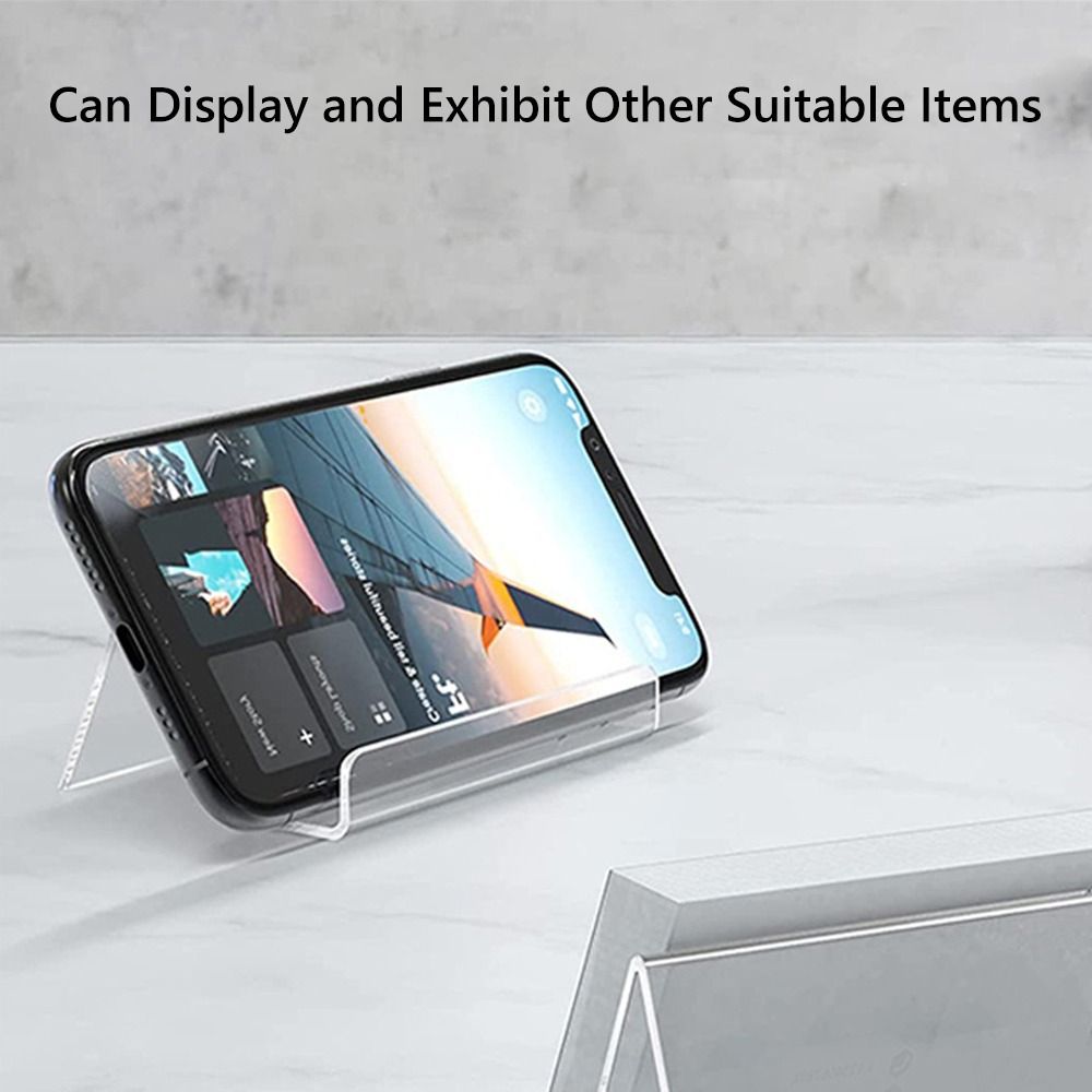 Minimalist Acrylic Book Holder - Aesthetic Bookend review and price