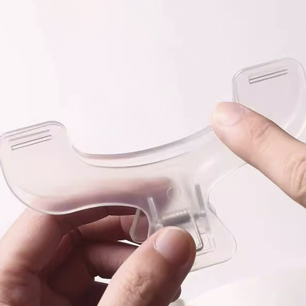 1PC Transparent Plastic Book H - Aesthetic Bookend review and price