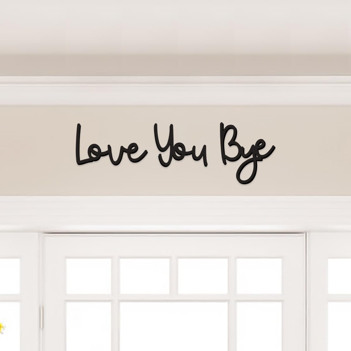 Love You Bye Wood Sign Home De - Home Decor Express review and price
