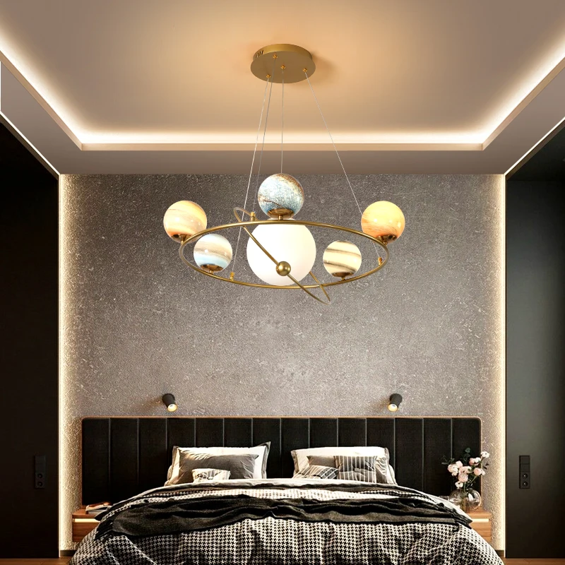 Nordic Planet Chandelier Ceili - Hanging Moon Lamp review and price